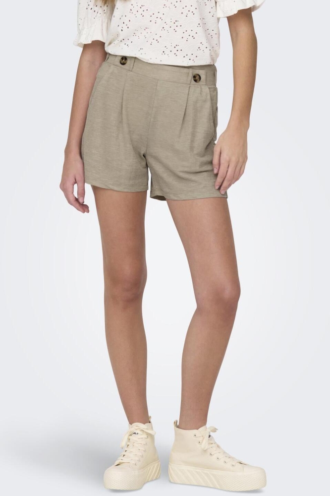 JDYBIRDIE GEGGO SHORTS JRS NOOS 15320995 Chateau Gray/MELANGE
